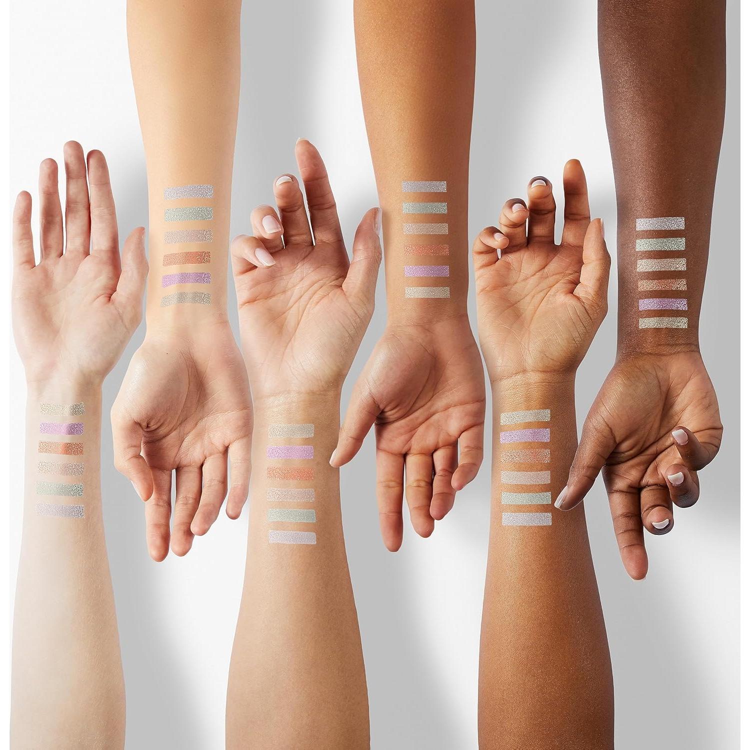 Set de 6 Sombra de Ojos Líquida Brillante SUSIKEKI