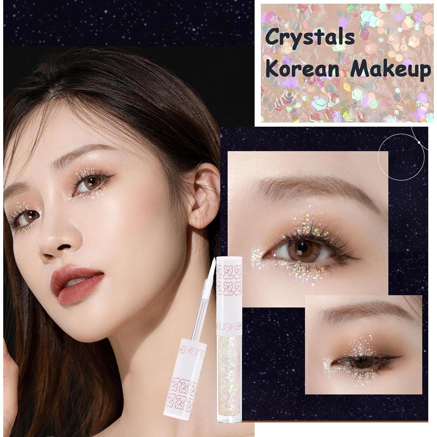 Set de 6 Sombra de Ojos Líquida Brillante SUSIKEKI