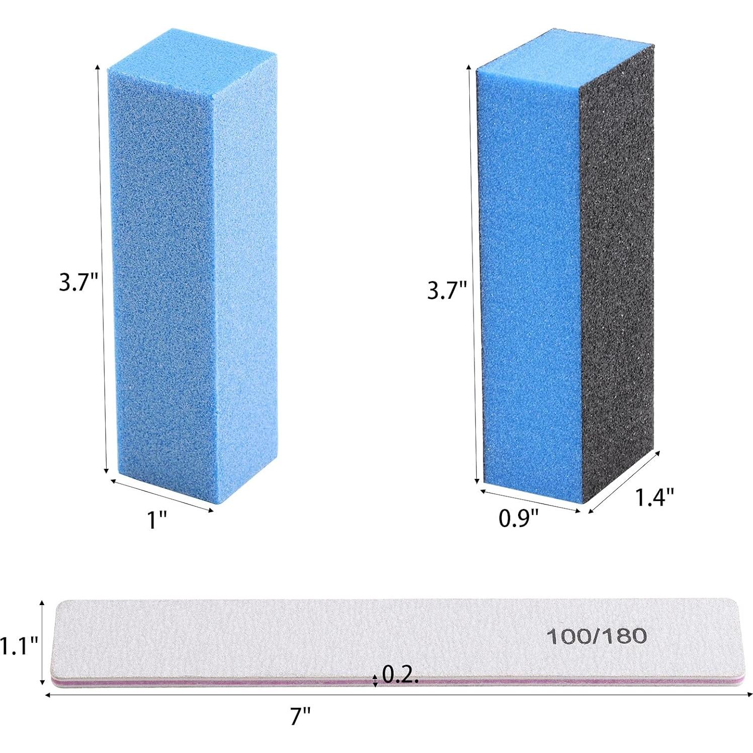 Juego de Limadoras y Pulidores BTYMS 24 Piezas 100/180 Grano