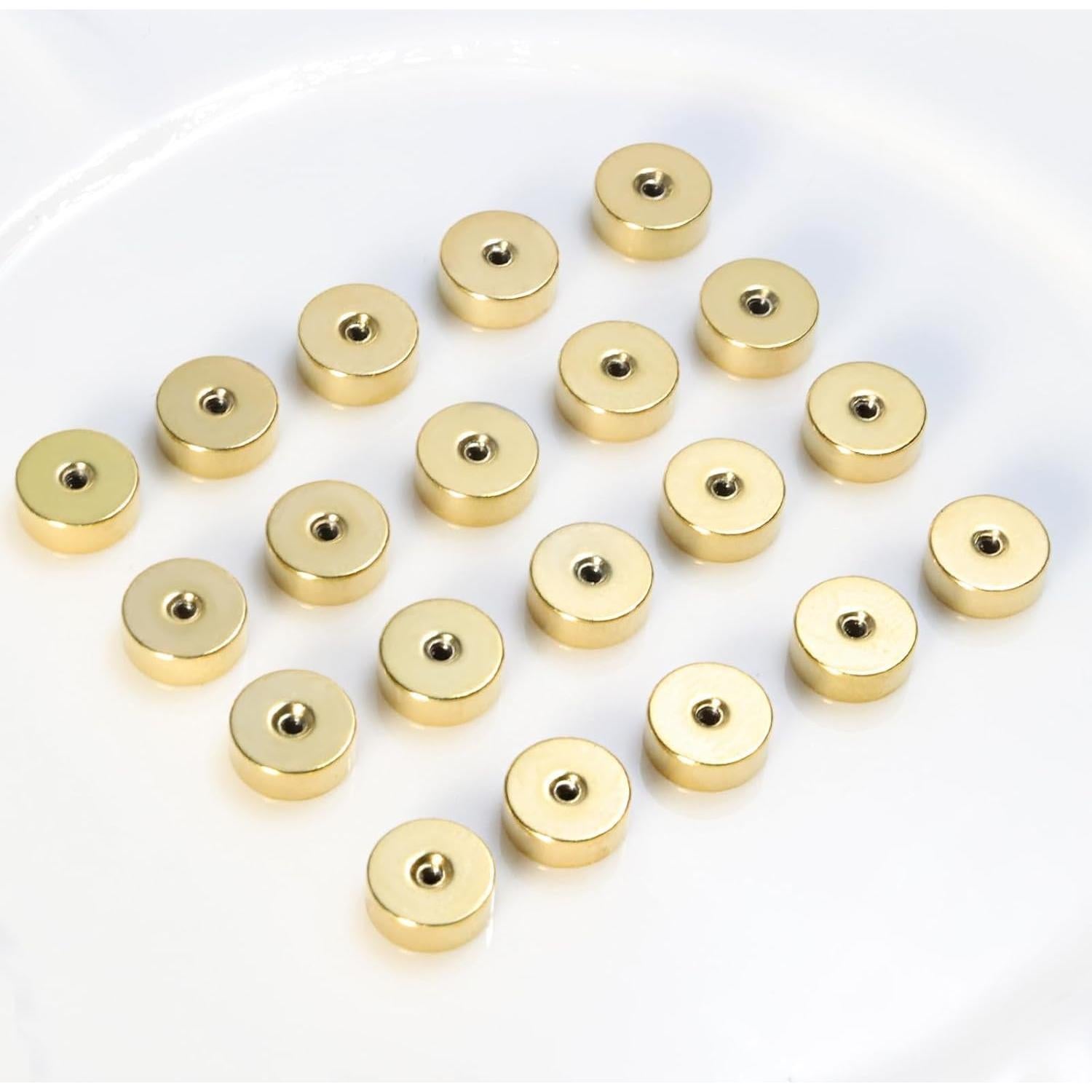 Resortes de Acero Inoxidable Tasodin 20pcs 2mm Dorados 20G