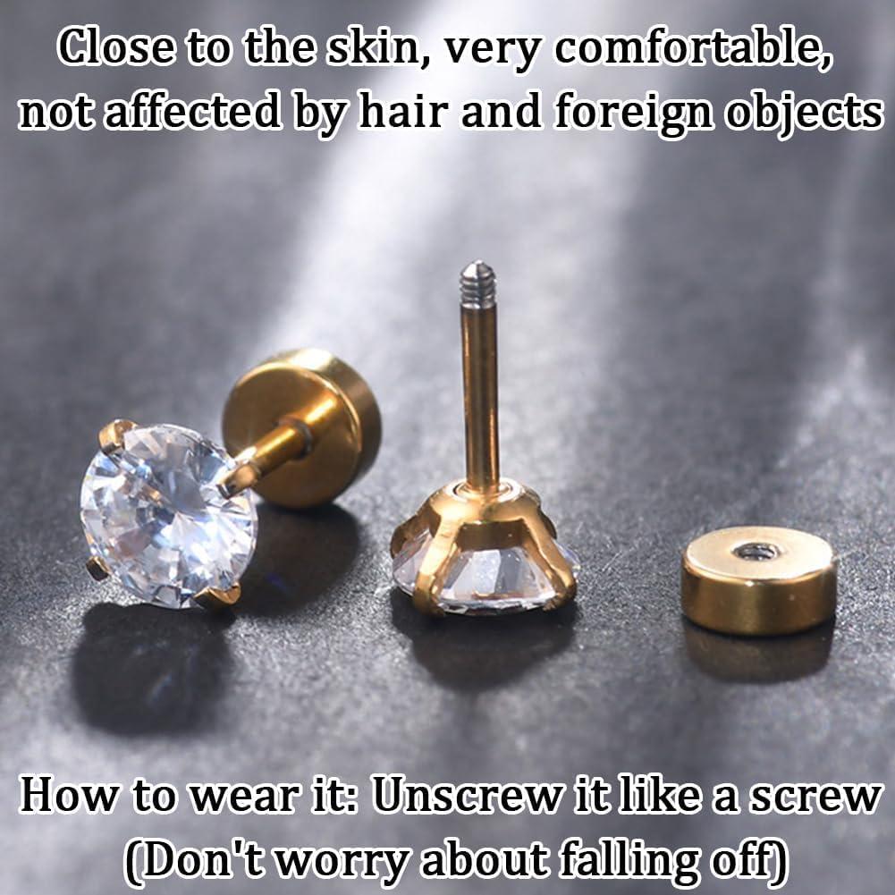 Resortes de Acero Inoxidable Tasodin 20pcs 2mm Dorados 20G