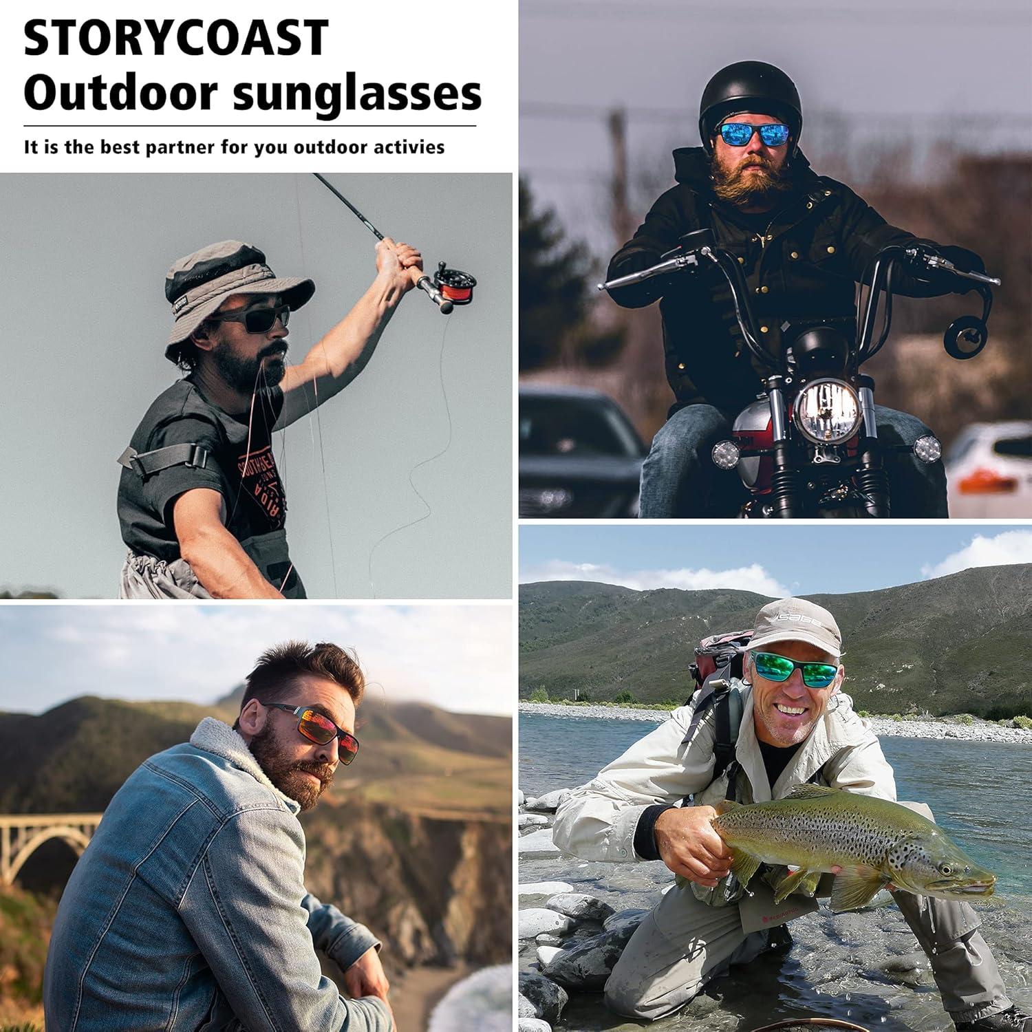 Gafas de sol polarizadas STORYCOAST para ciclismo y deportes