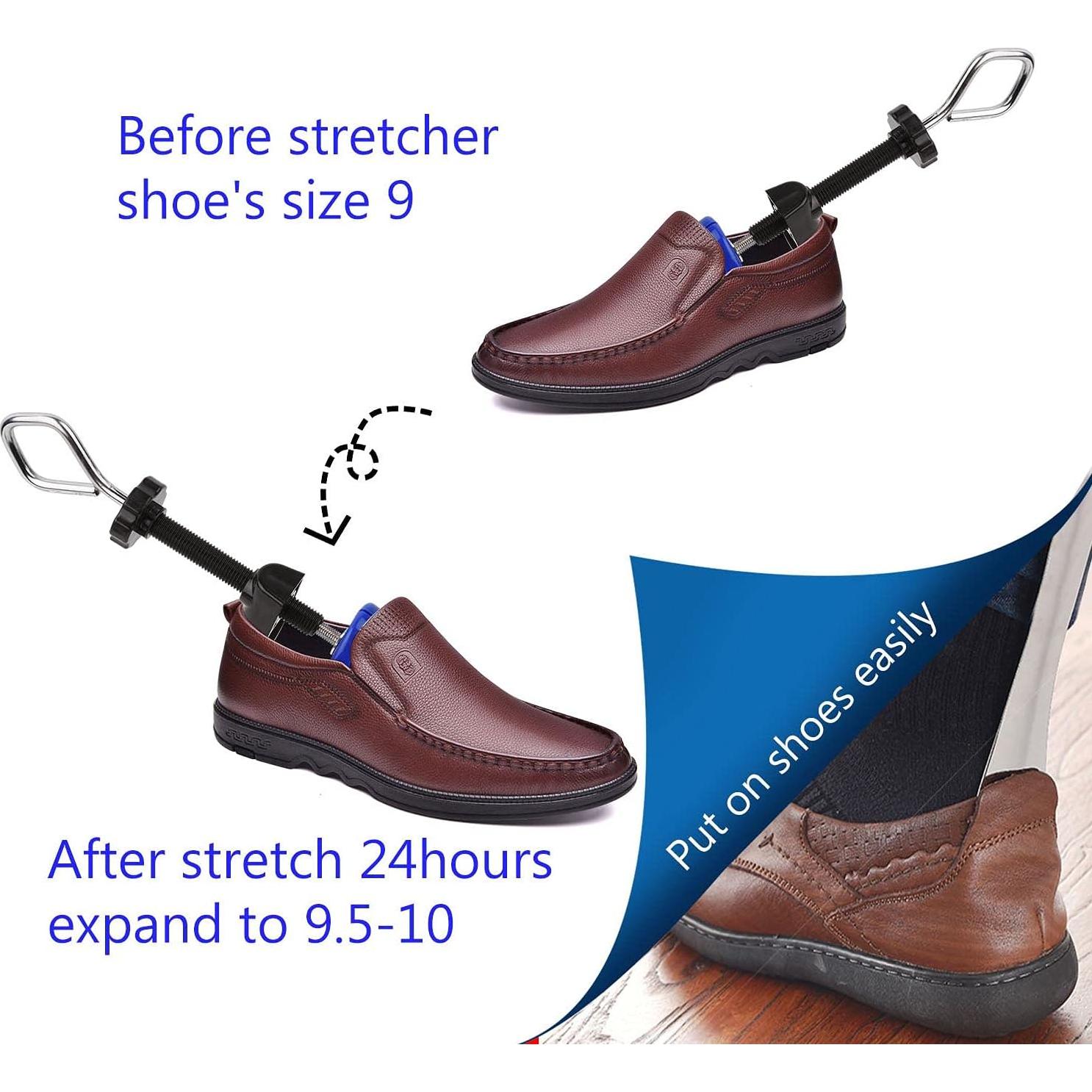 Estirador de Zapatos Profesional Premium 4 Vías con Almohadillas