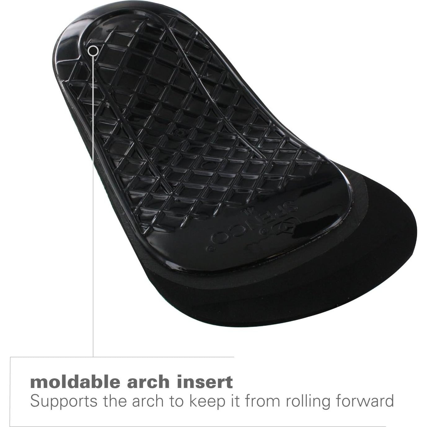 Plantillas Ortopédicas Spenco 3/4 para Arco Unisex 7-8.5