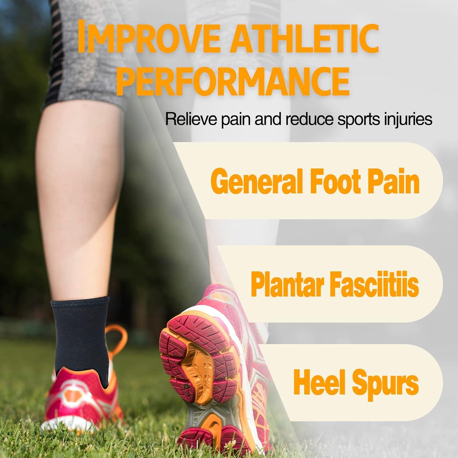 Fajas de Compresión para Tobillo CYCLXY - 2 Pares, Negro/Cobre