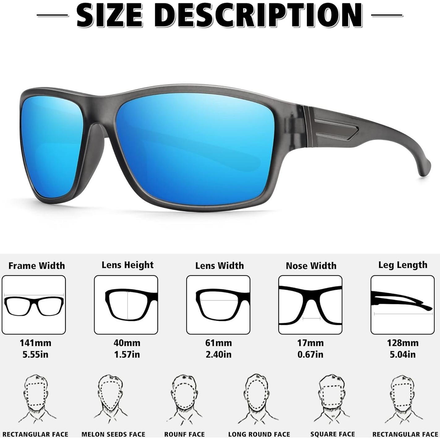 Gafas de sol STORYCOAST polarizadas para ciclismo y deportes