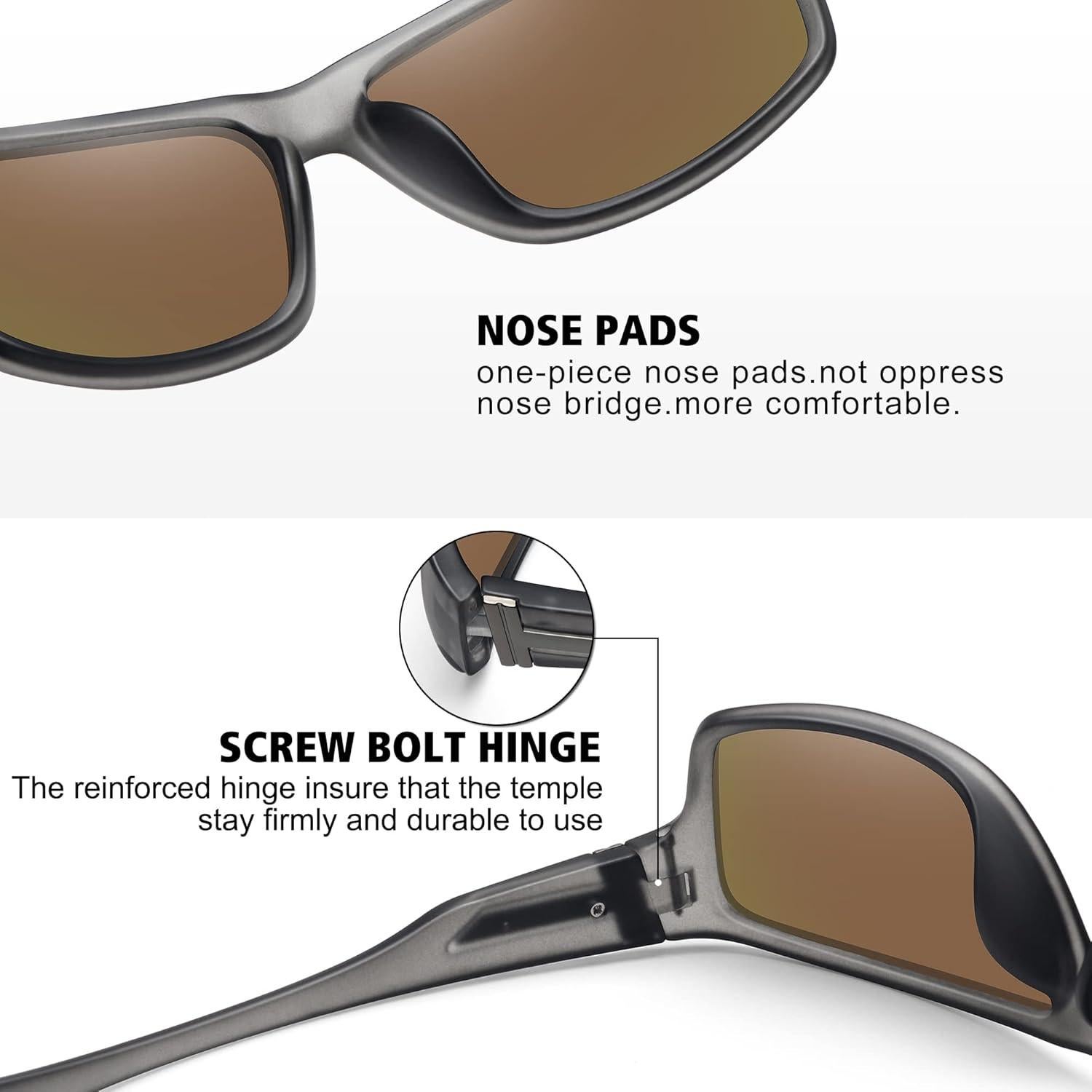 Gafas de sol STORYCOAST polarizadas para ciclismo y deportes