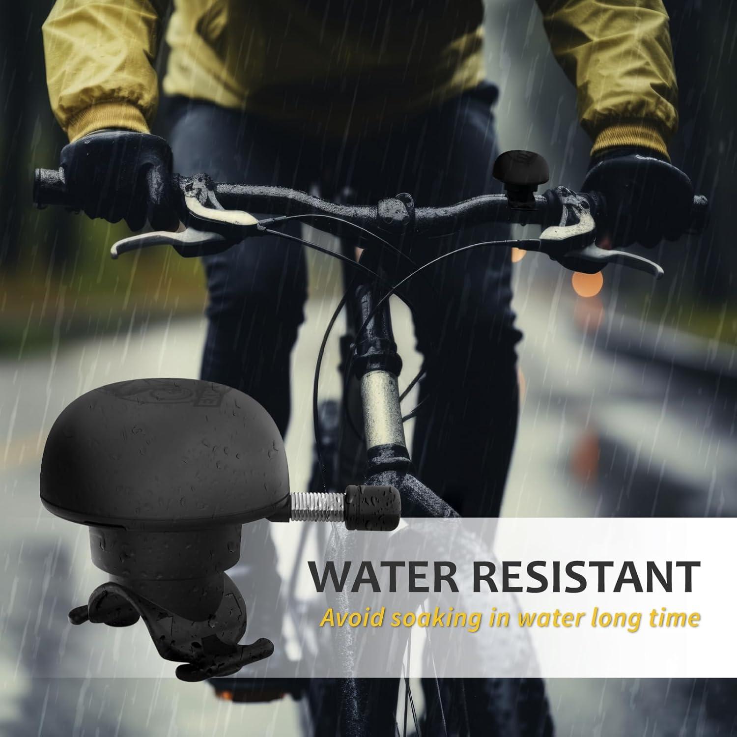 Campana de Bicicleta Eléctrica LEISPO con 5 Sonidos 100dB