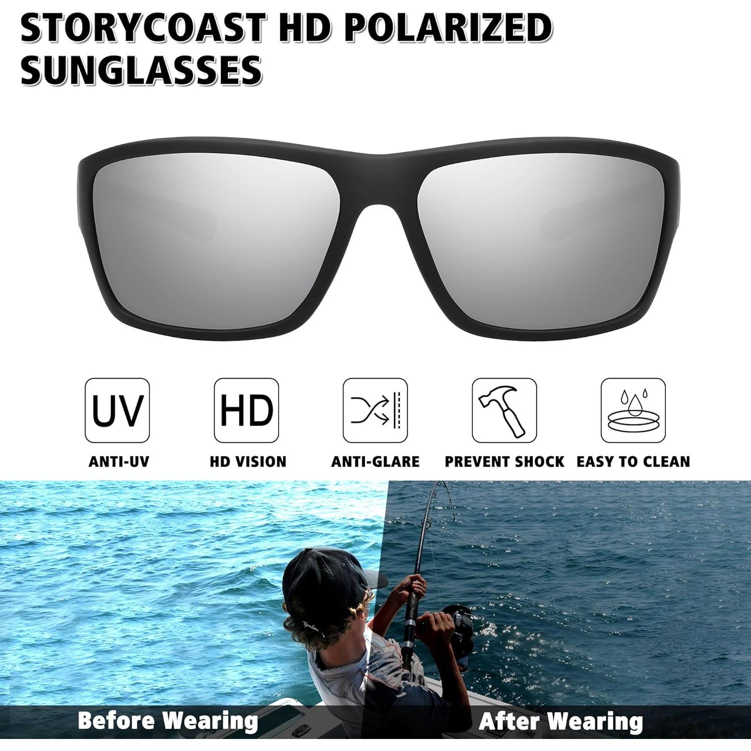 Gafas de sol STORYCOAST polarizadas para ciclismo y deportes