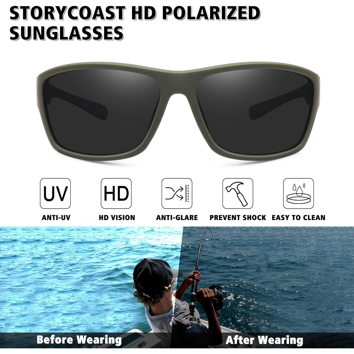 Gafas de sol STORYCOAST polarizadas para ciclismo y deportes