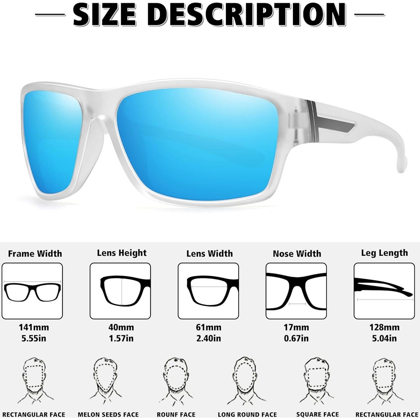 Gafas de sol STORYCOAST polarizadas para ciclismo y deportes