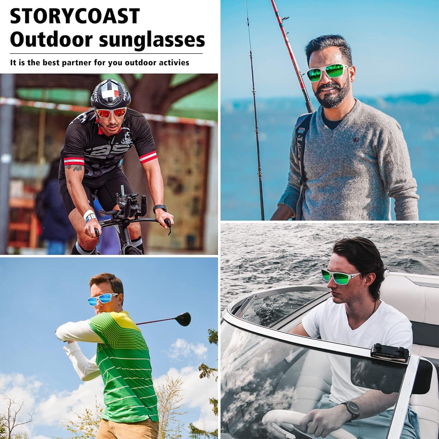 Gafas de sol STORYCOAST polarizadas para ciclismo y deportes