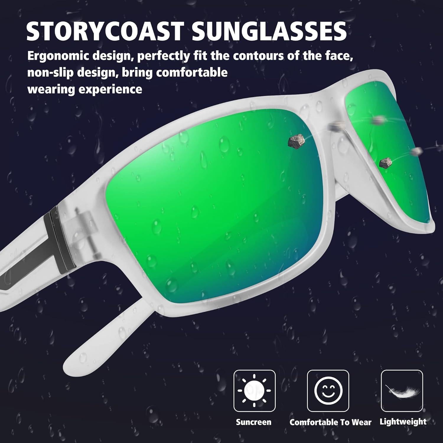 Gafas de sol polarizadas STORYCOAST para ciclismo y deportes