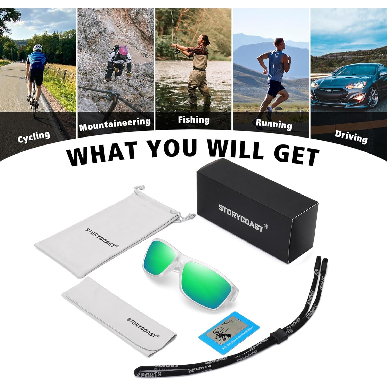 Gafas de sol polarizadas STORYCOAST para ciclismo y deportes