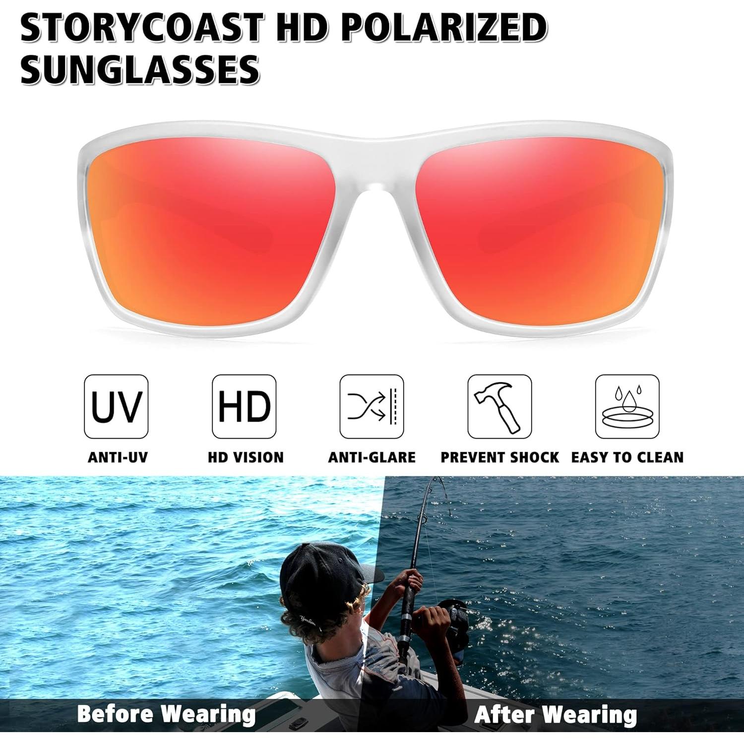 Gafas de sol STORYCOAST polarizadas para ciclismo y deportes