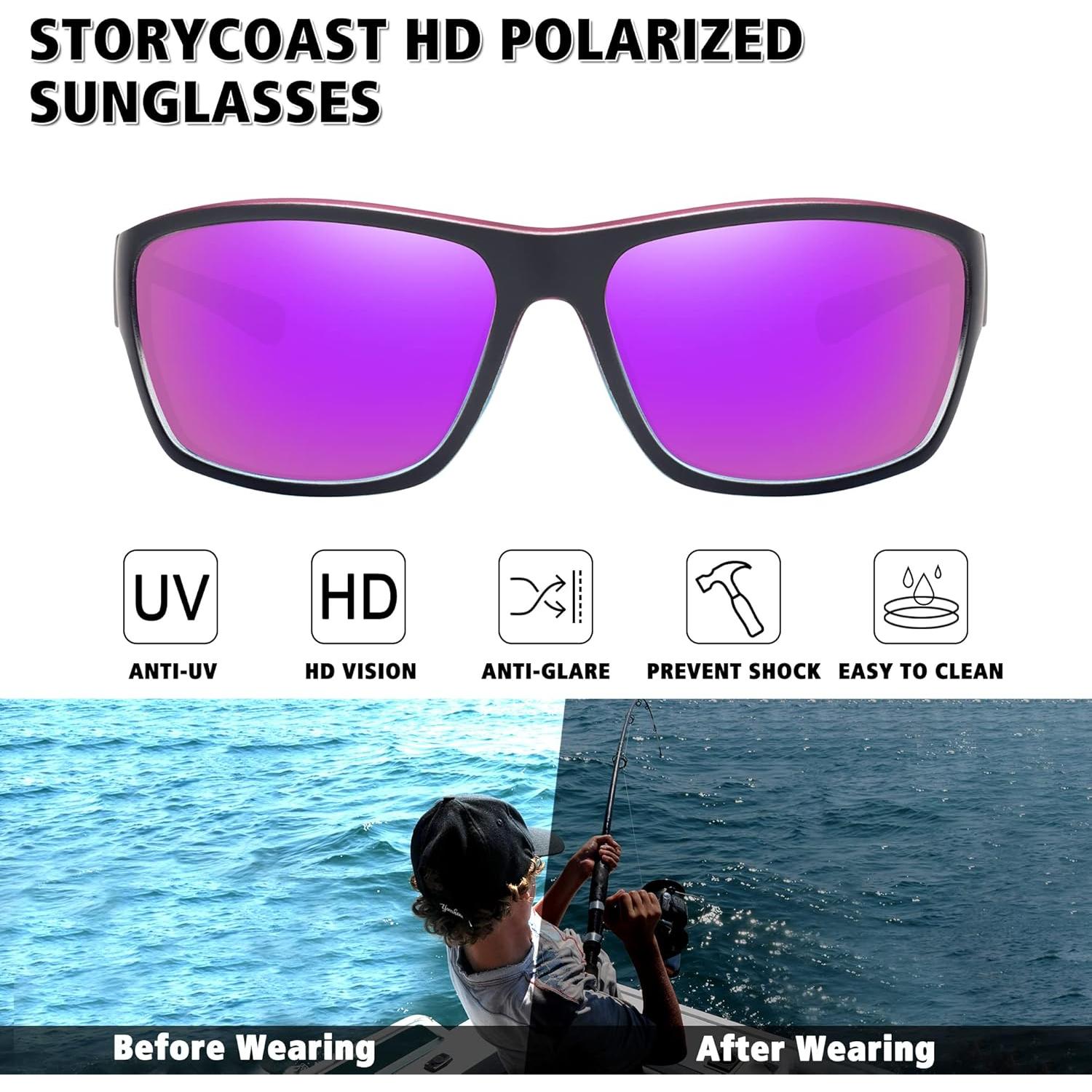 Gafas de sol STORYCOAST polarizadas para ciclismo y deportes
