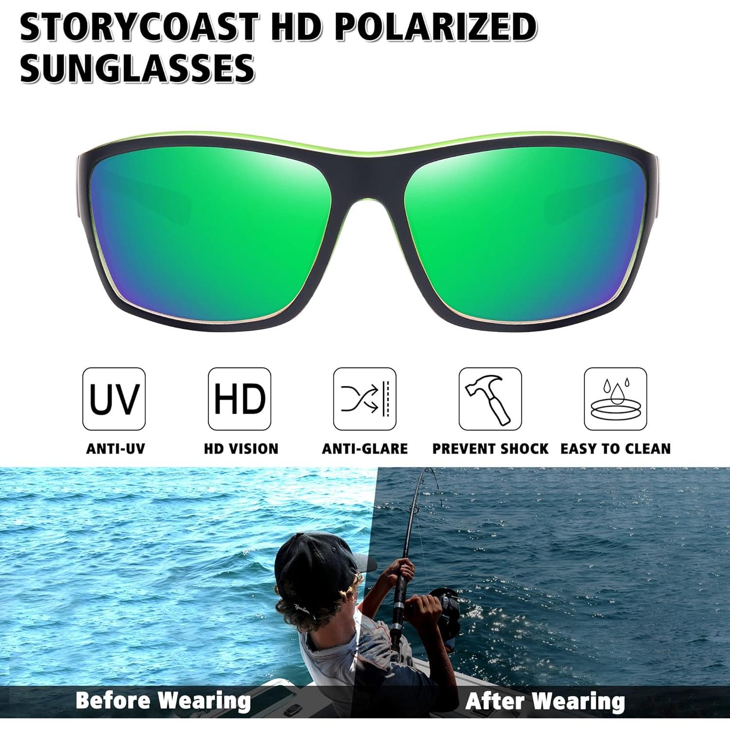 Gafas de sol STORYCOAST polarizadas 3 en 1 para deportes
