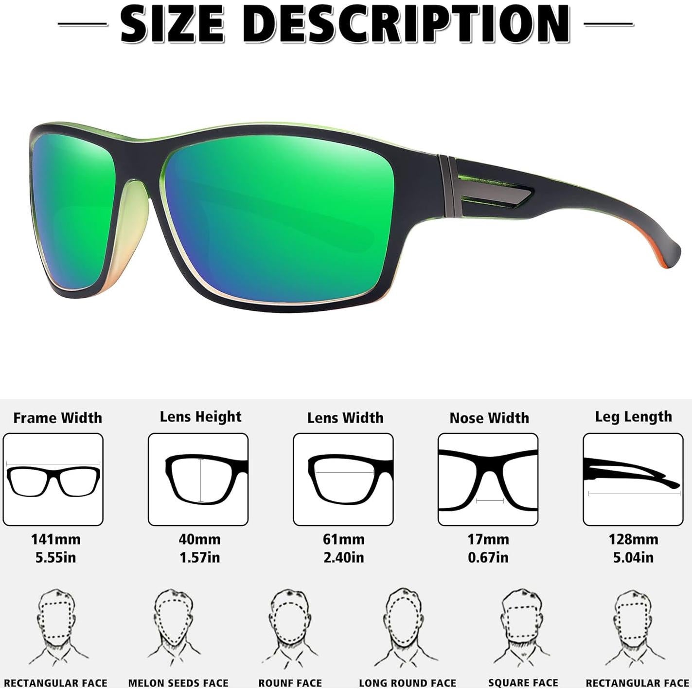 Gafas de sol STORYCOAST polarizadas 3 en 1 para deportes