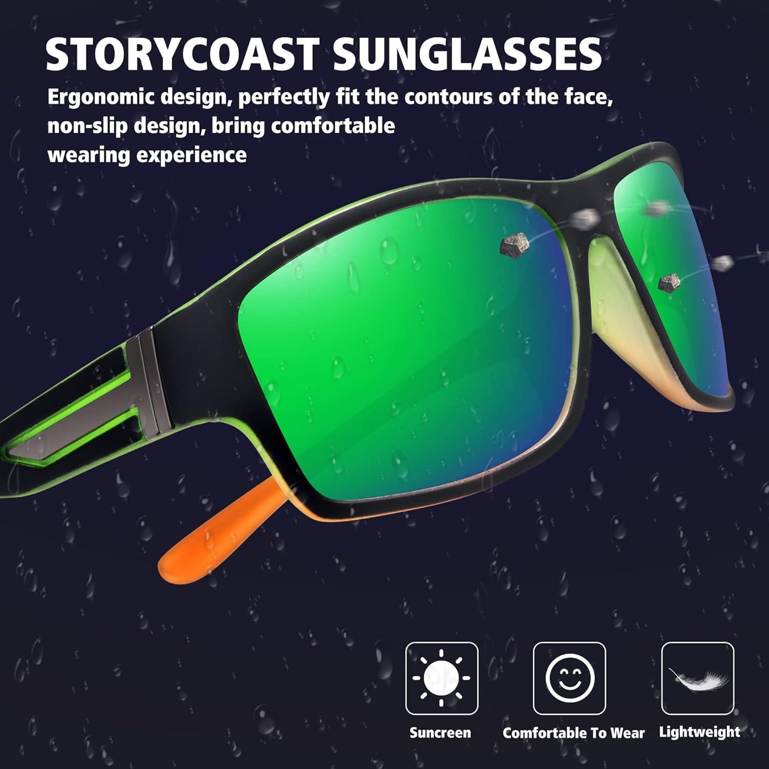 Gafas de sol STORYCOAST polarizadas 3 en 1 para deportes