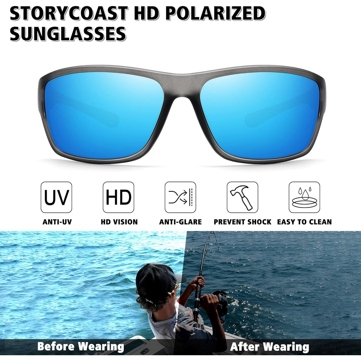 Gafas de sol STORYCOAST polarizadas para ciclismo y deportes