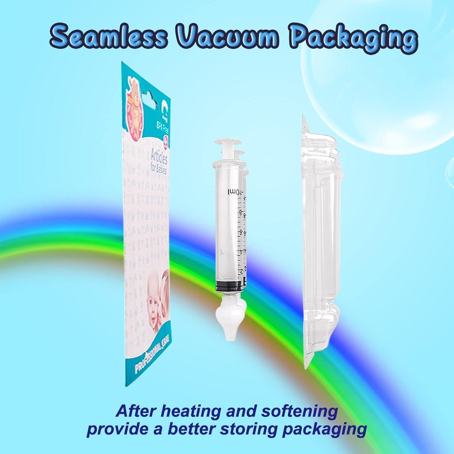 Jeringa Nasal para Bebé Elfzone - 4 Piezas de Silicona 10ml