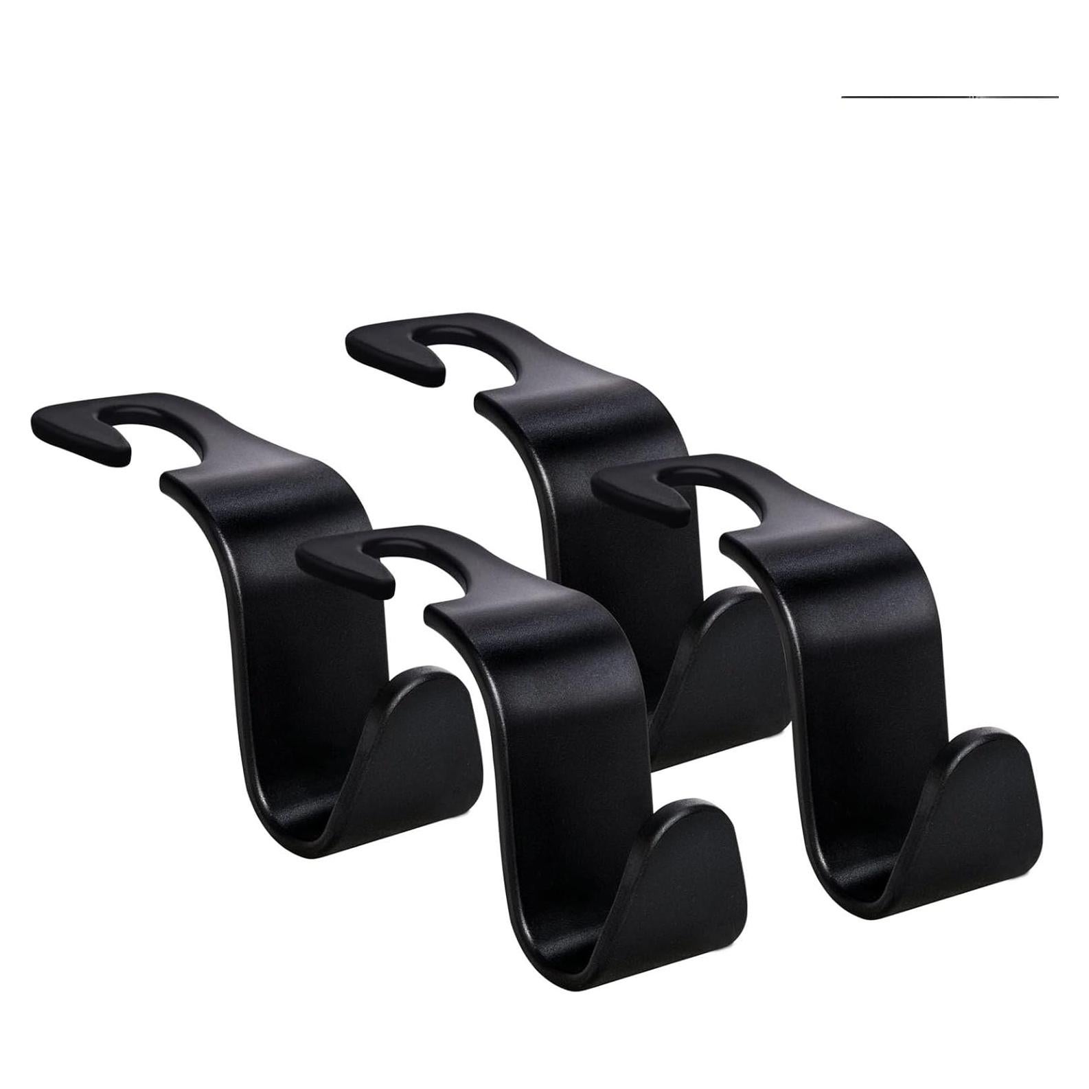 Gancho para Reposacabezas de Coche Shendanman 4 Piezas Negro