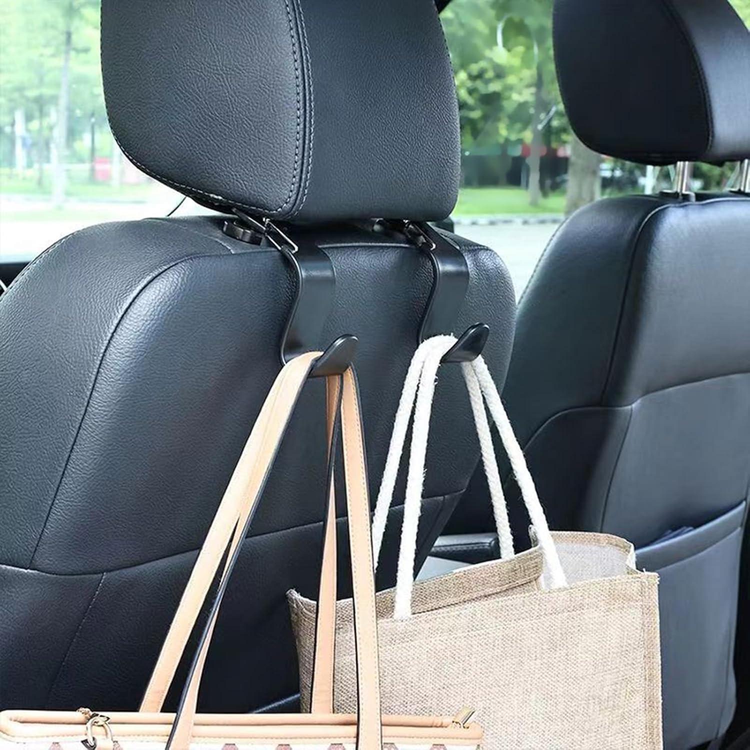 Gancho para Reposacabezas de Coche Shendanman 4 Piezas Negro