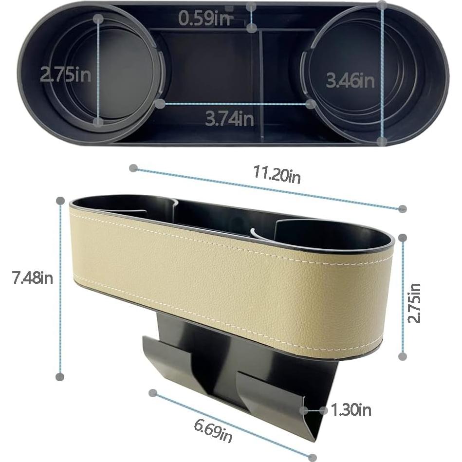 Soporte para Tazas y Organizador de Espacio CMWWYFC Beige
