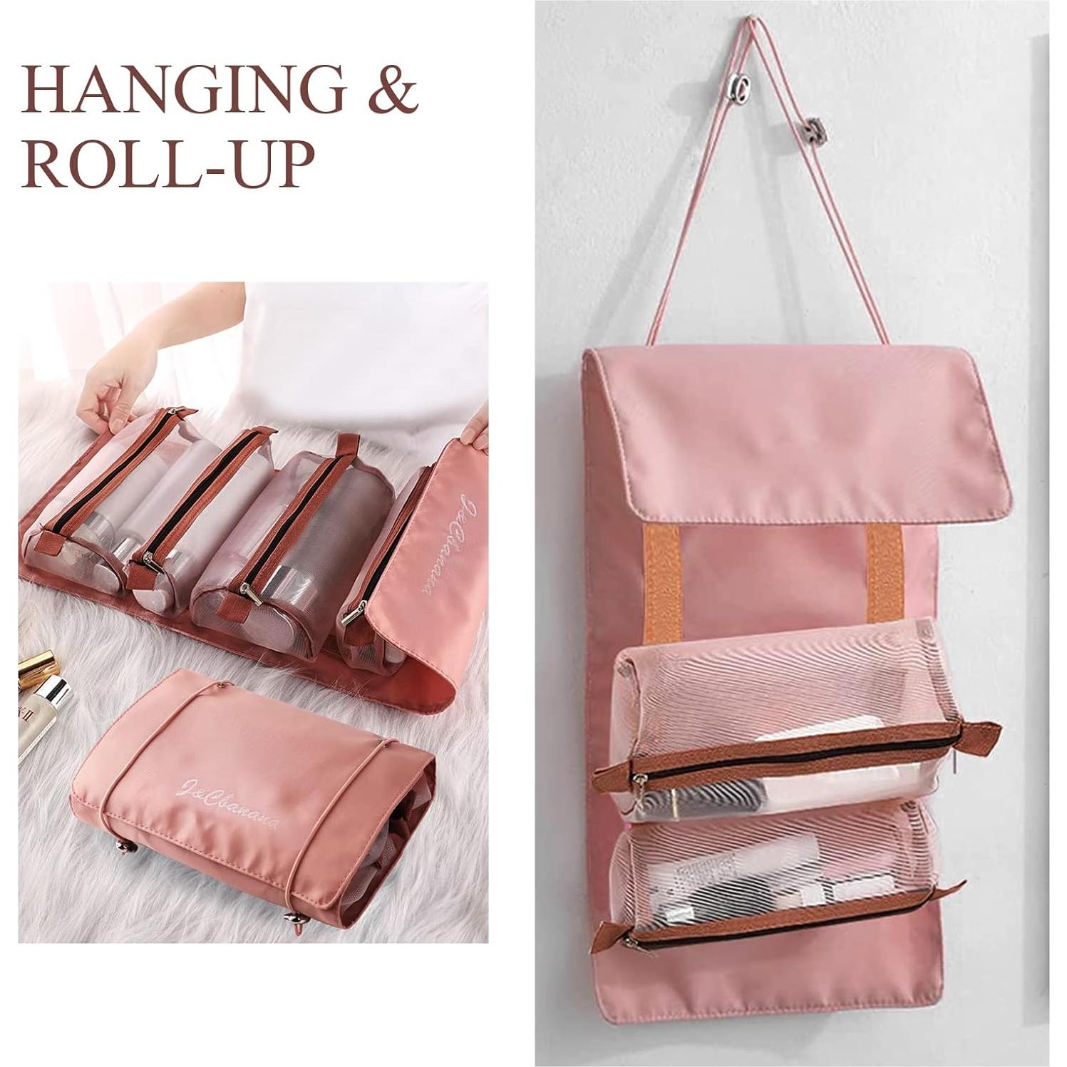 Bolsa de Aseo Desmontable LumiSyne 4 en 1 Negra Impermeable