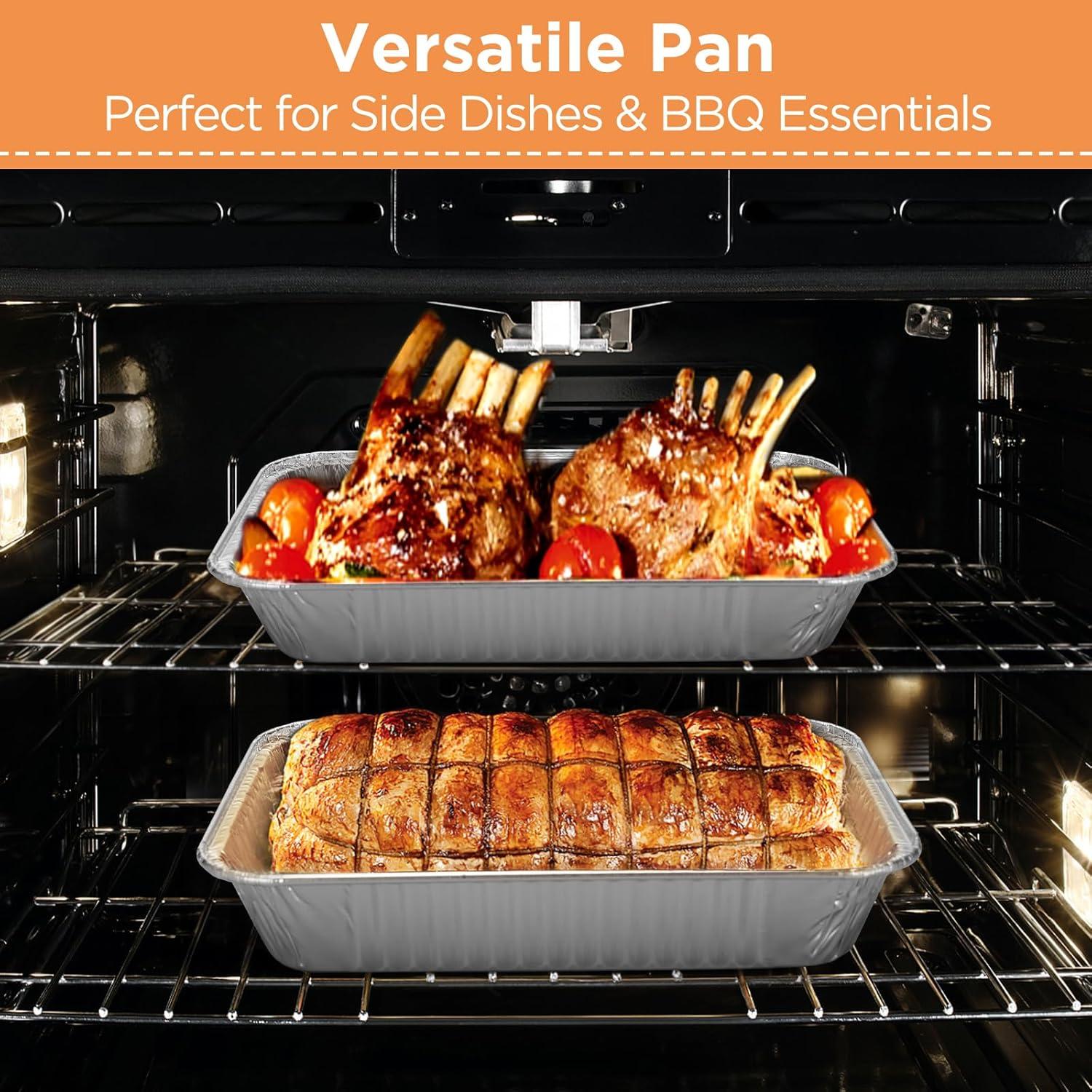 Paquete de 20 bandejas de goteo desechables Sageme para Weber