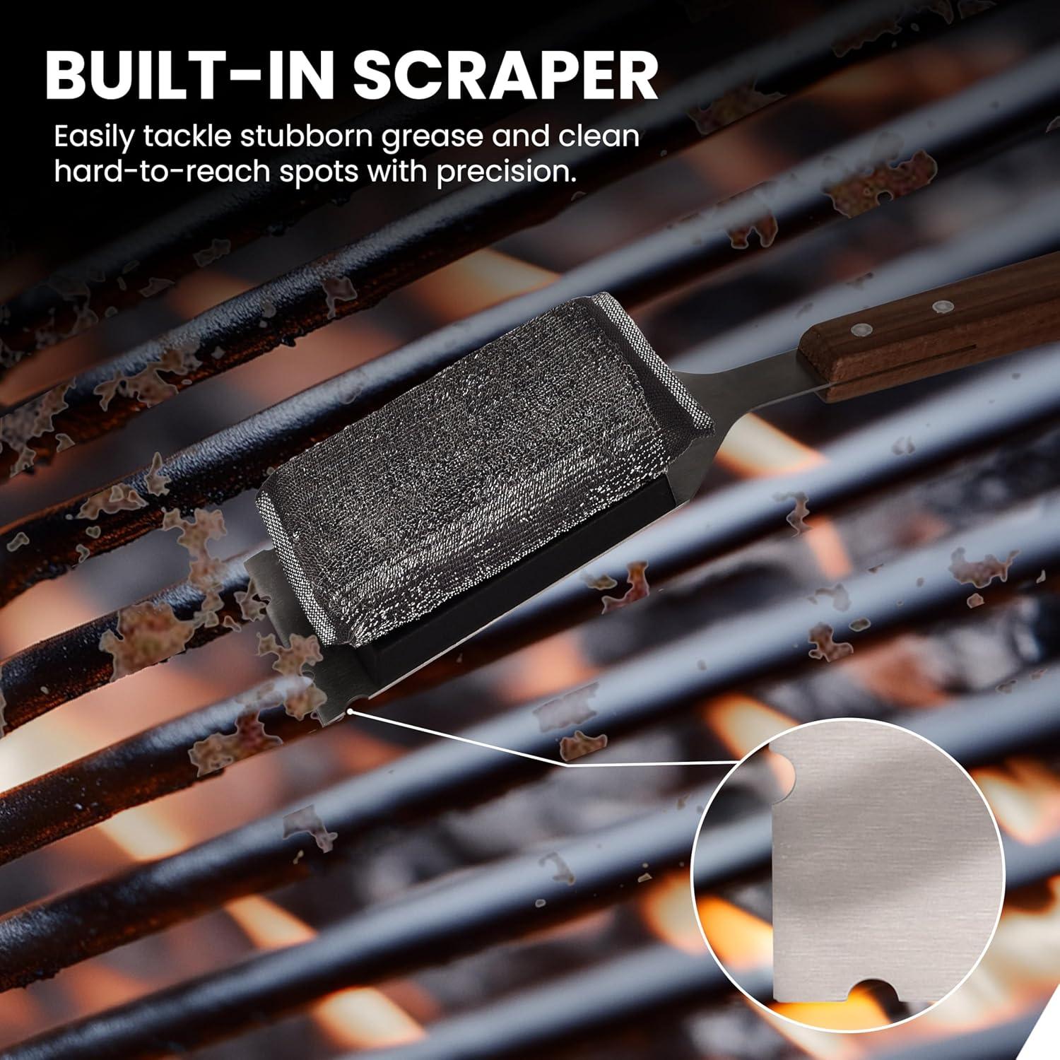 Cepillo para Parrilla DHAMPOOH Joona con Cabezal Reemplazable