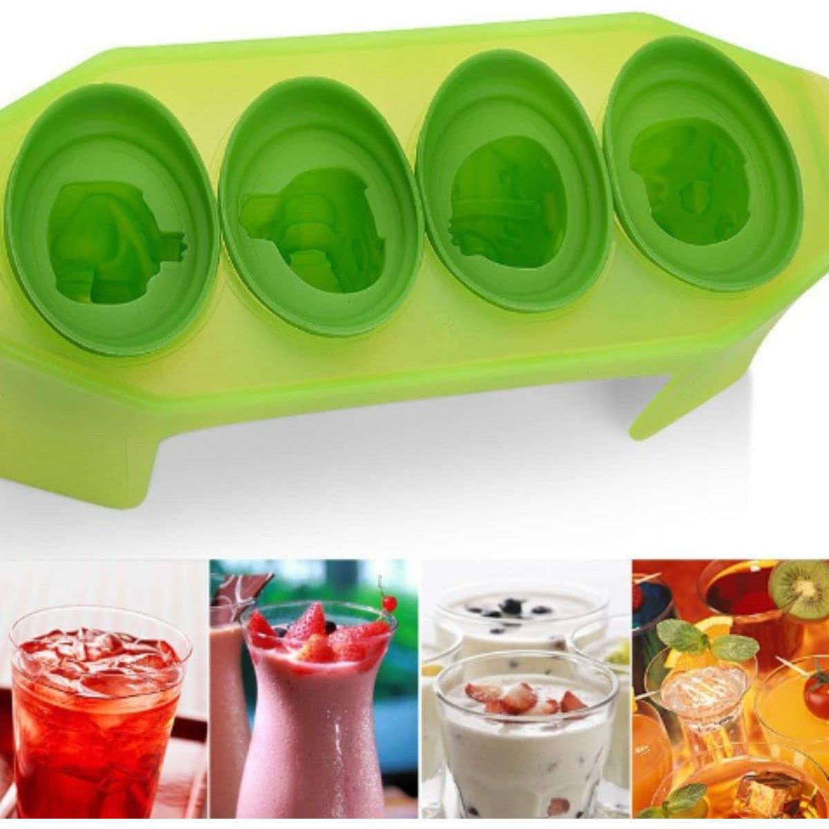 Juego de Moldes de Paletas de Zombie 4 Piezas BeyondNice