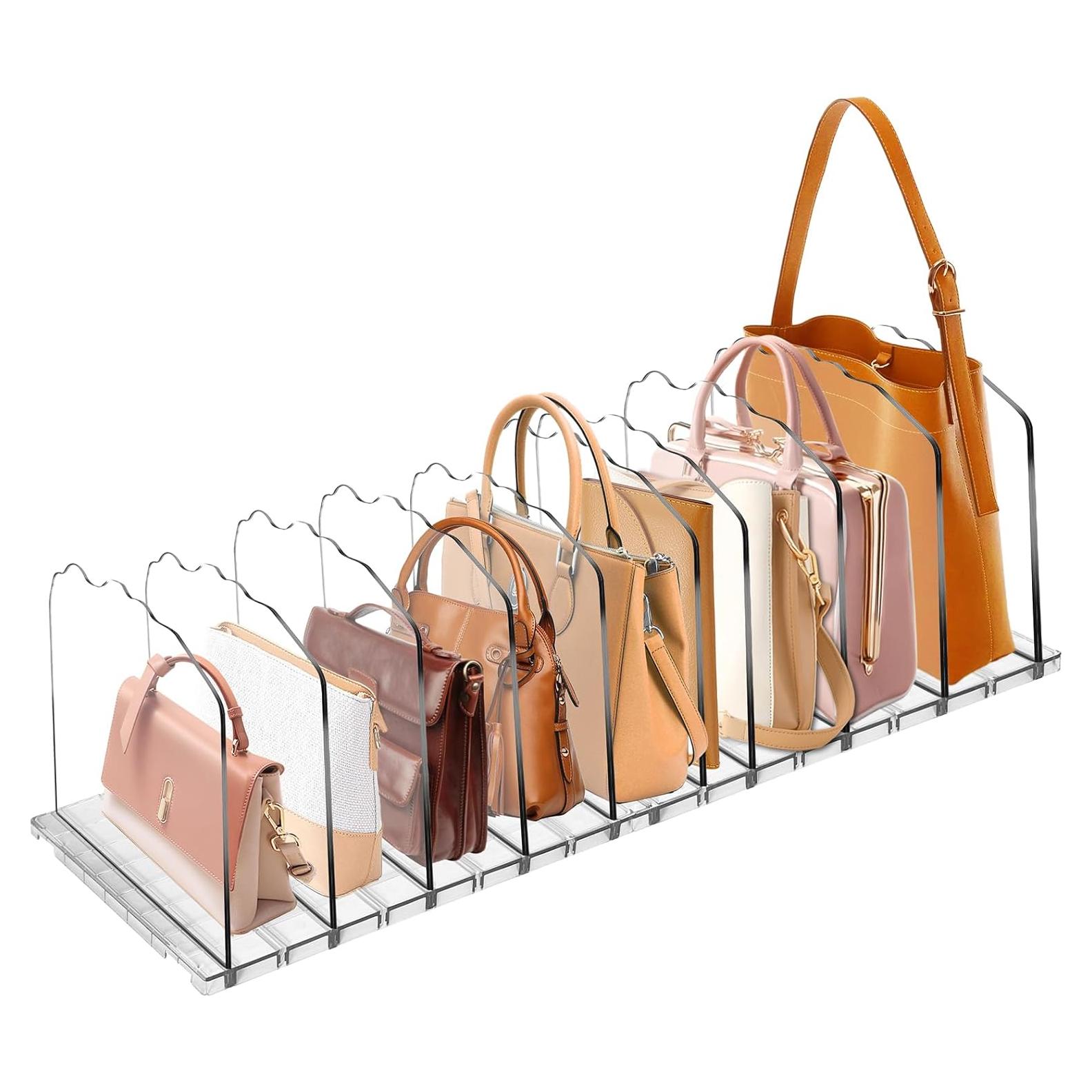 Organizador de Bolsos VERONLY 10 Capas Acrílico Transparente