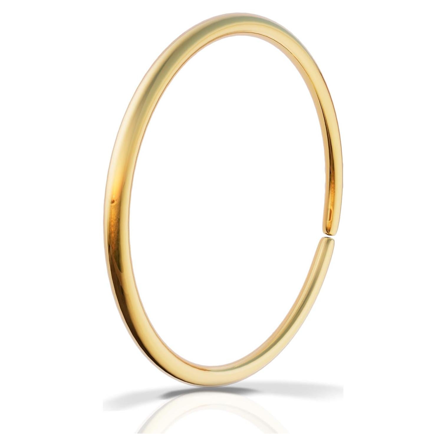 Aro de Nariz de Oro Relleno 14K 7mm - Piercing Helix 24G