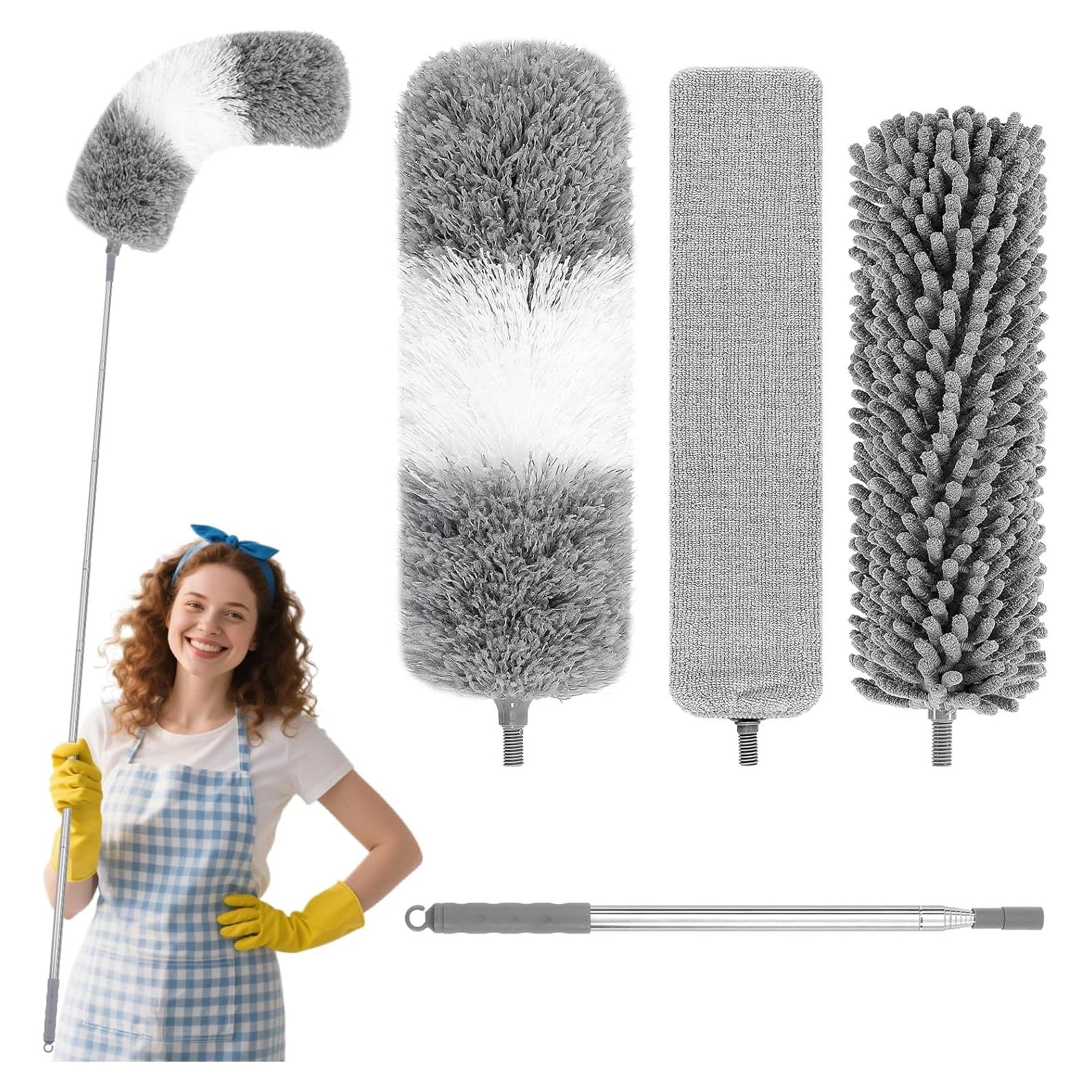 Kit de Plumeros TIMIVO 4 PCS Extensibles hasta 254 cm