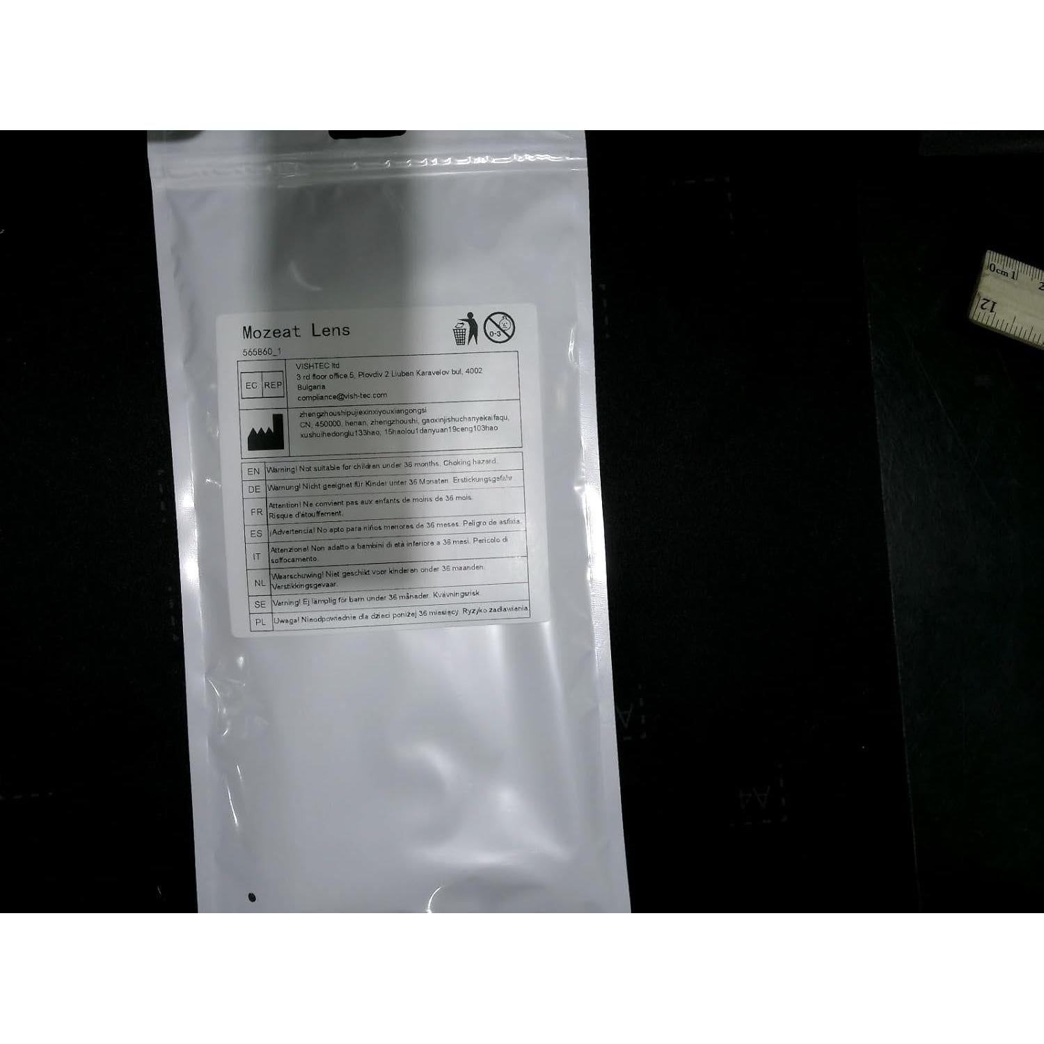 Estuche de Almacenamiento Mozeat de Cuero PU 2 PCS Negro y Marrón