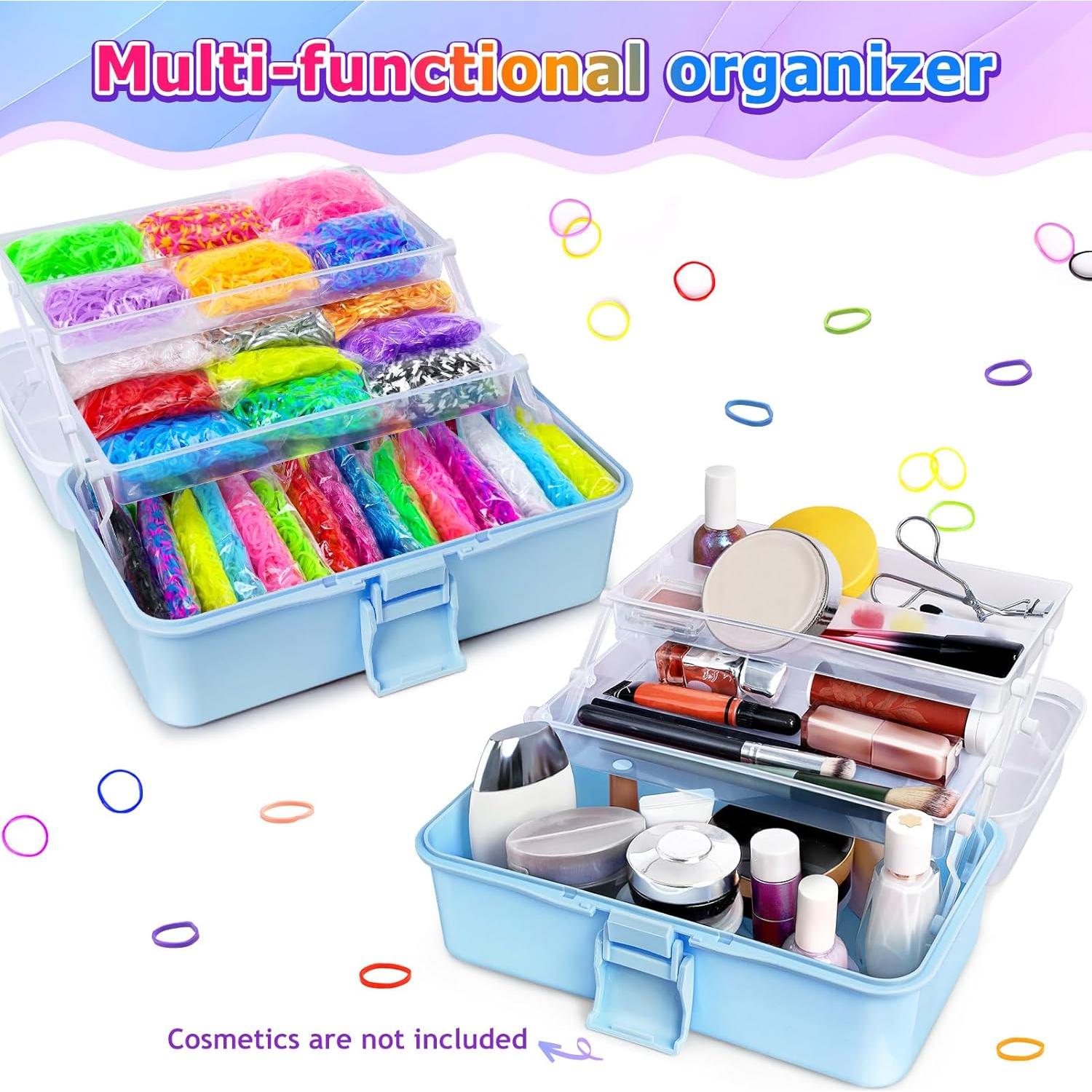 Kit de Pulsera de Goma ROSHUKG 45 Colores con Estuche