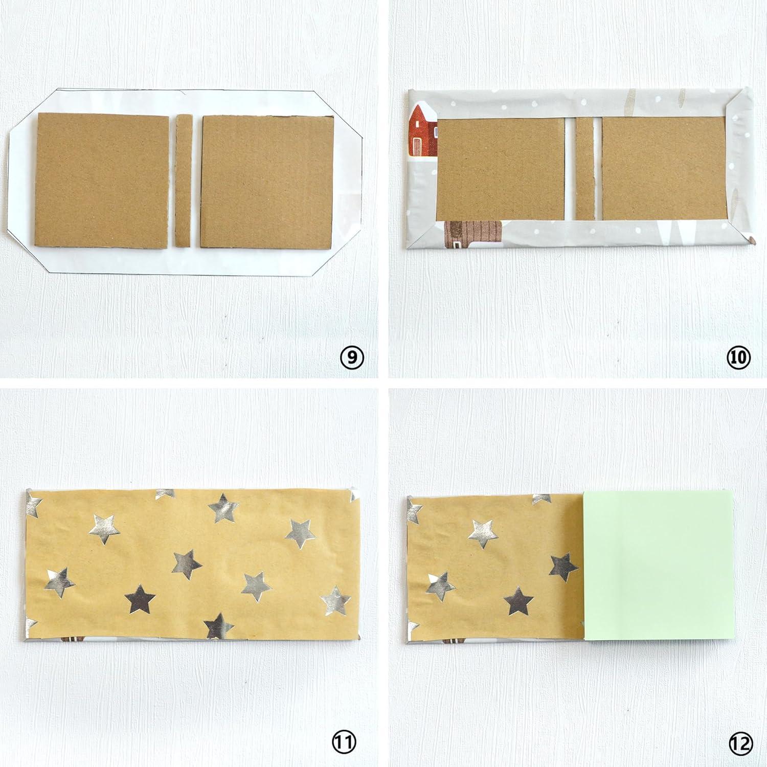 Kit de Herramientas de Encuadernación UPTTHOW 6 Piezas Azul