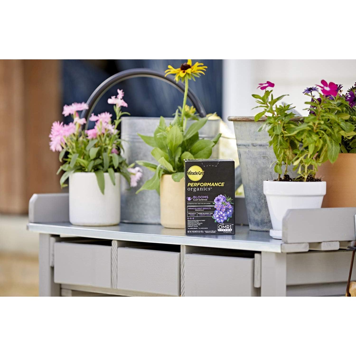 Alimento para Plantas Miracle-Gro 0.45 kg - Nutrición Floral Orgánica