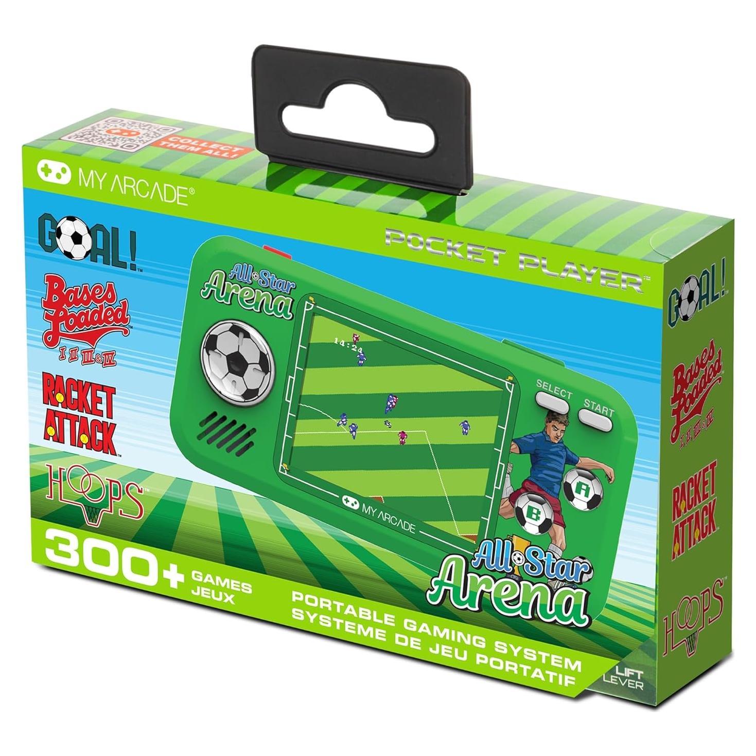 Consola Portátil Mi Arcade All Star Arena - 307 Juegos Retro