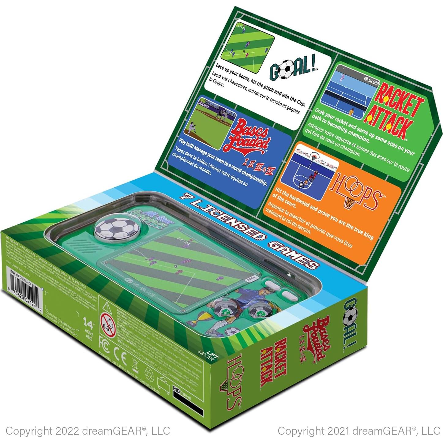 Consola Portátil Mi Arcade All Star Arena - 307 Juegos Retro