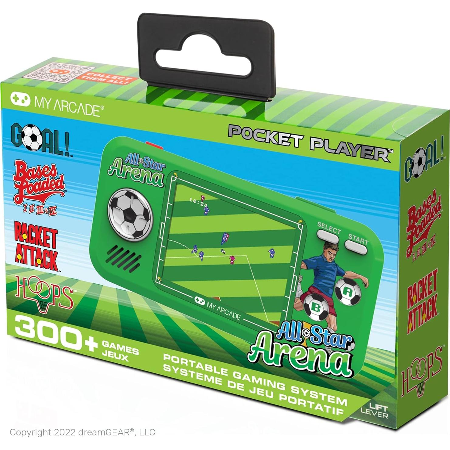 Consola Portátil Mi Arcade All Star Arena - 307 Juegos Retro