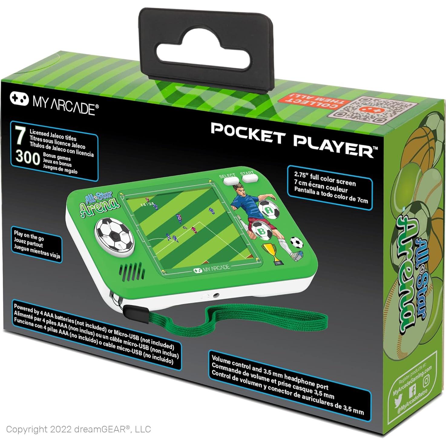 Consola Portátil Mi Arcade All Star Arena - 307 Juegos Retro