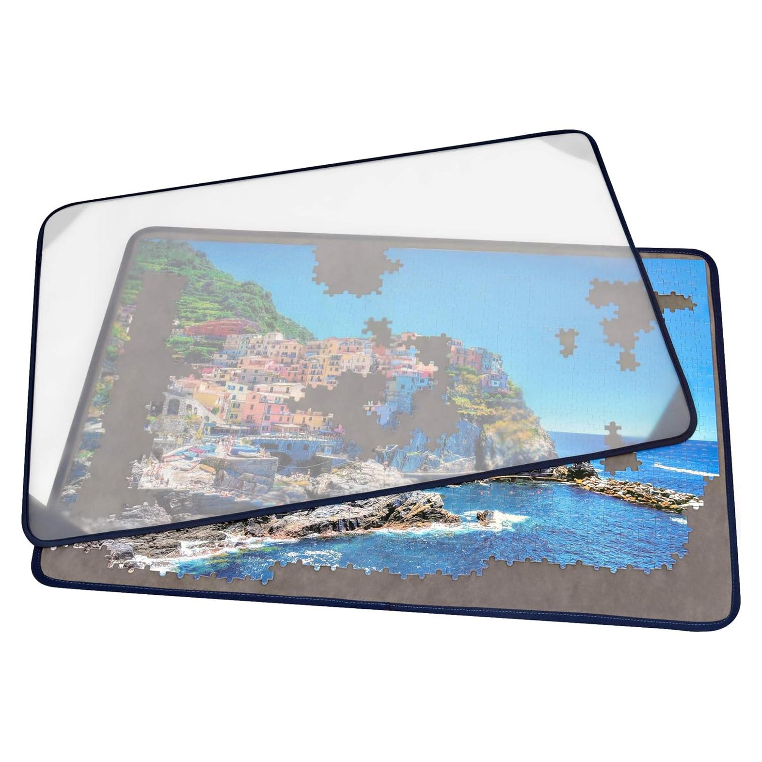 Tablero de Rompecabezas Tektalk Gris 77.9x53.1cm hasta 1000 Piezas