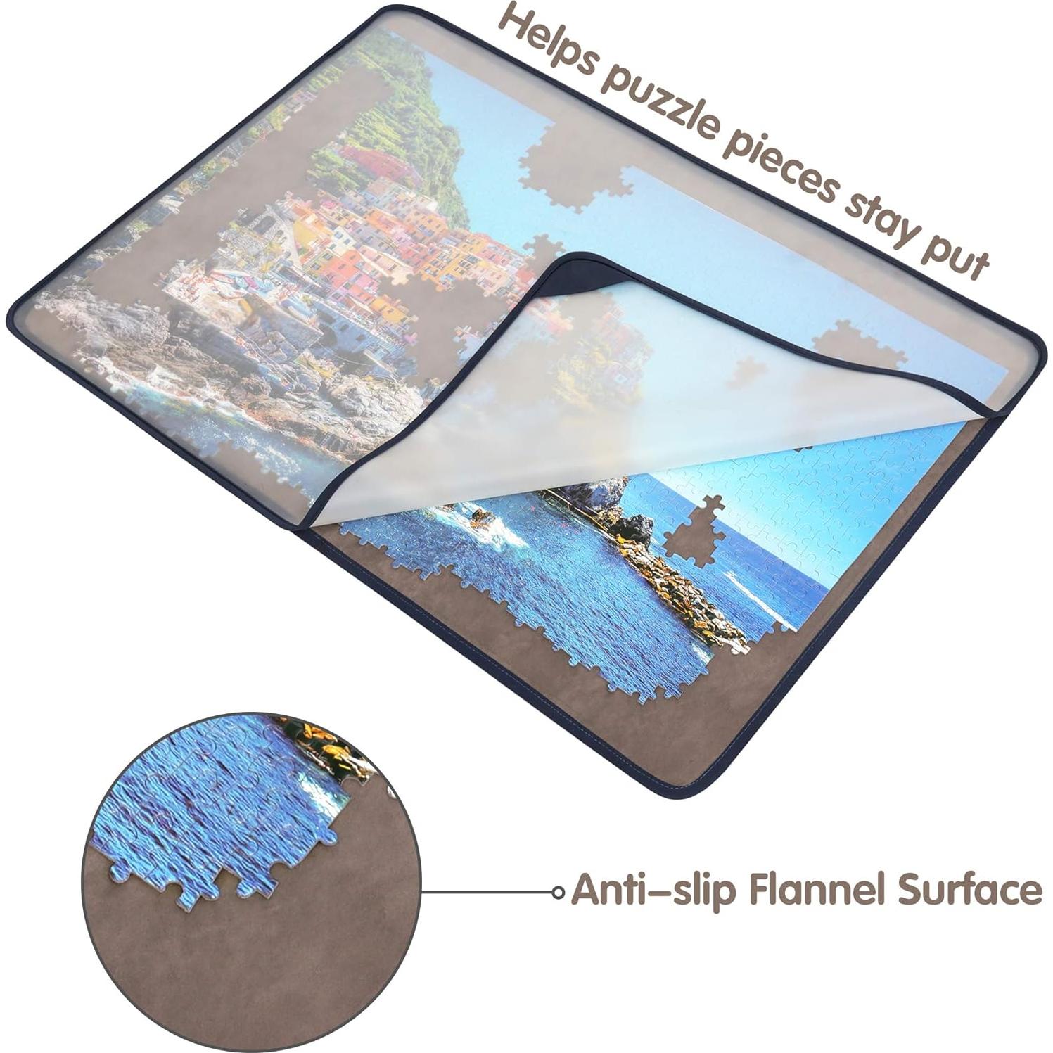 Tablero de Rompecabezas Tektalk Gris 77.9x53.1cm hasta 1000 Piezas