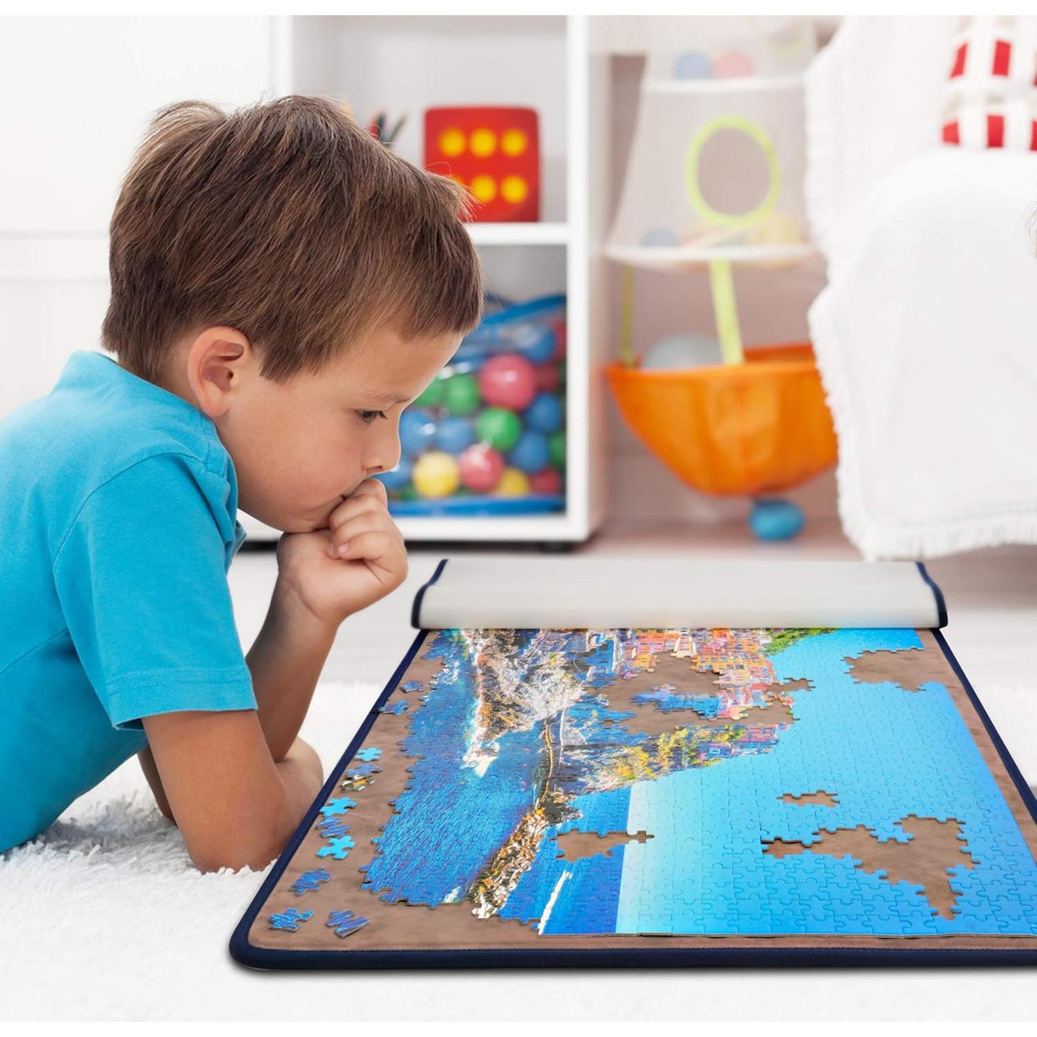 Tablero de Rompecabezas Tektalk Gris 77.9x53.1cm hasta 1000 Piezas