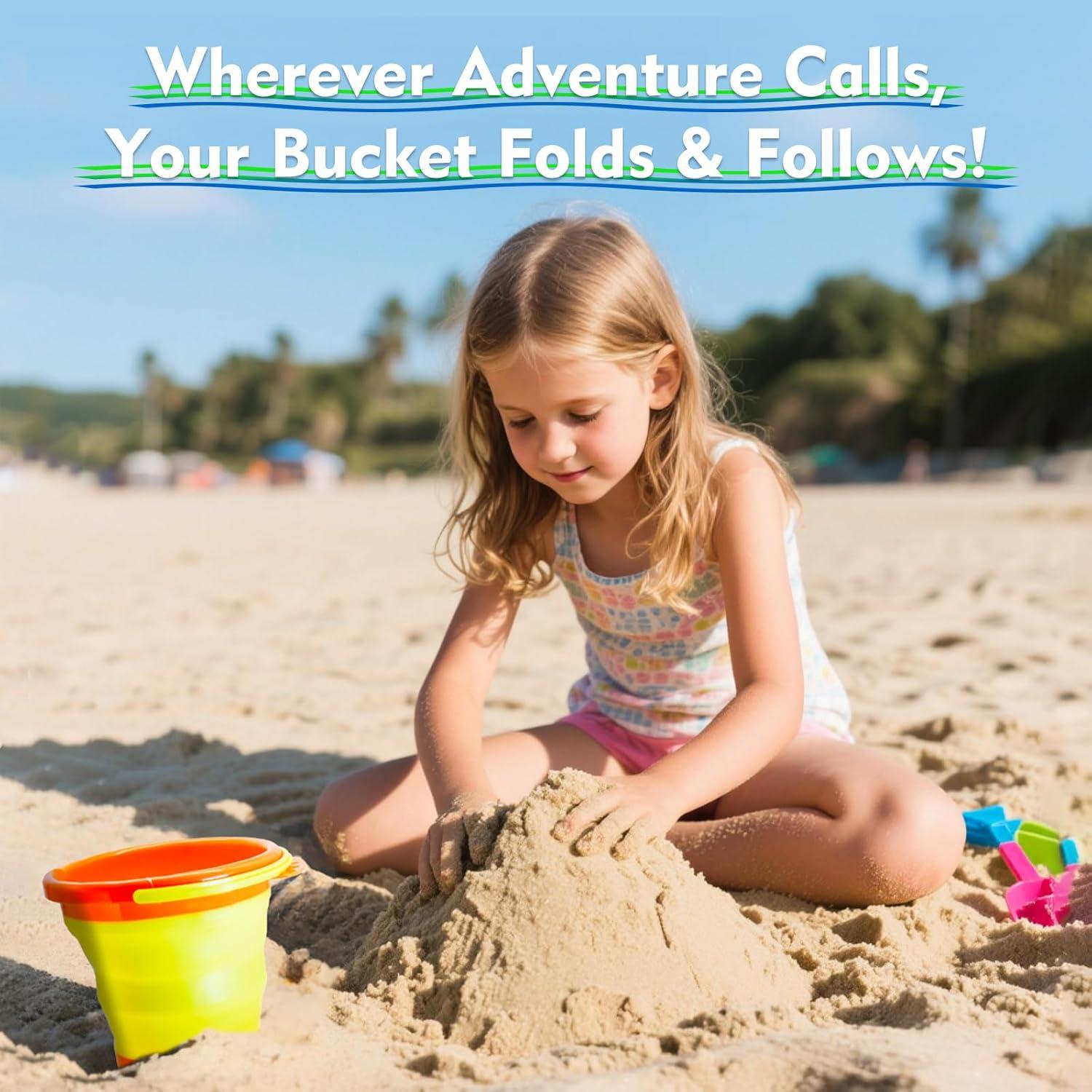 Red de Pesca GIFY con Cubo Plegable para Niños 1.73M