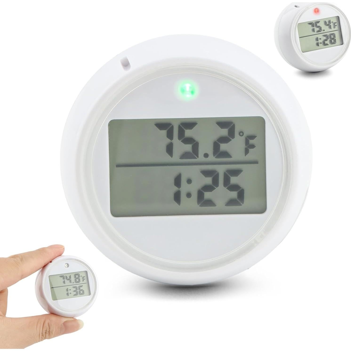 Termómetro de Baño de Hielo Bibabala con Temporizador LCD