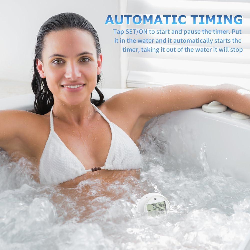 Termómetro de Baño de Hielo Bibabala con Temporizador LCD