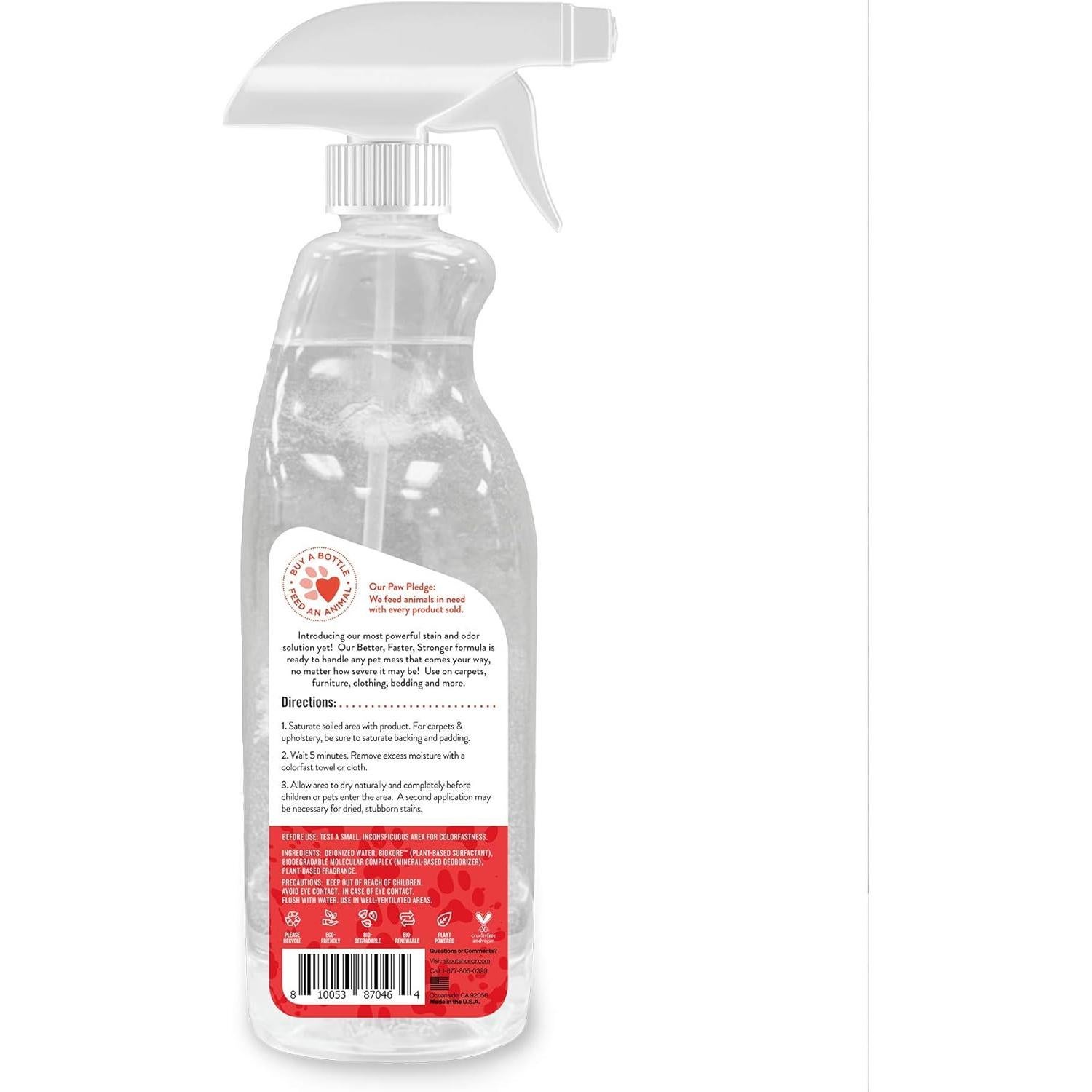 Removedor de Manchas y Olores Skout 793.79 ml - Ecológico